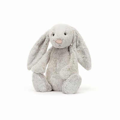 Jellycat Bashful Silver Konijn Huge | FY1086293